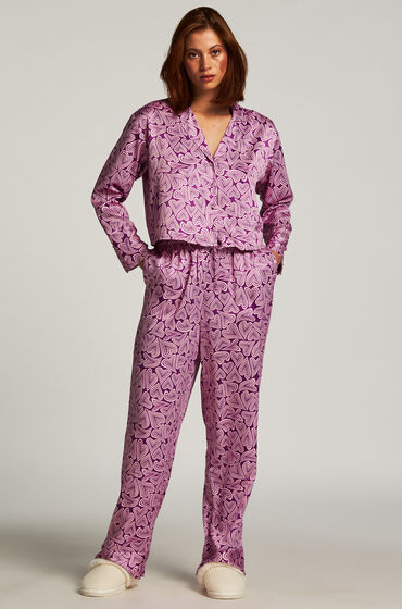 Hunkemöller Satin Trousers Purple