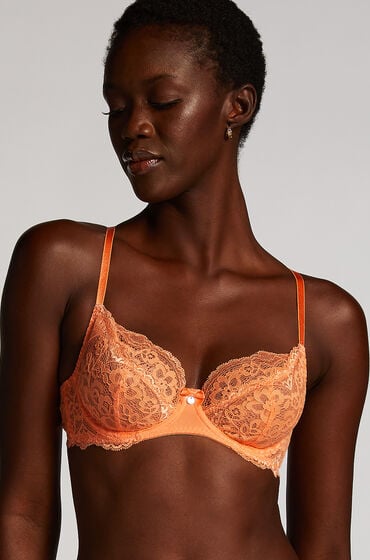 Hunkemöller Marine Non-Padded Underwired Bra Orange