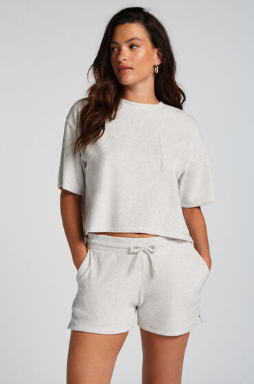 Hunkemöller Velvet Pocket shorts Grey