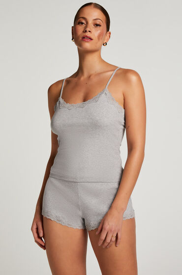 Hunkemöller Cami Short Pyjama Set Grey