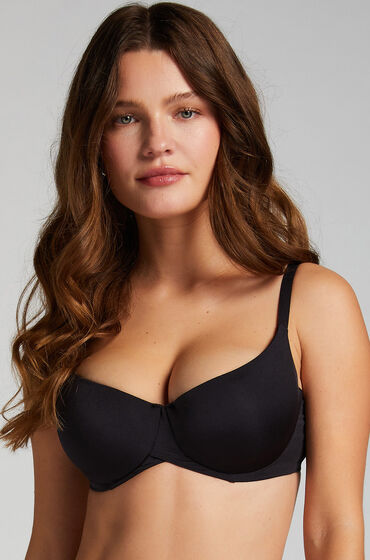 Hunkemöller Smooth Padded Underwired Bra Black