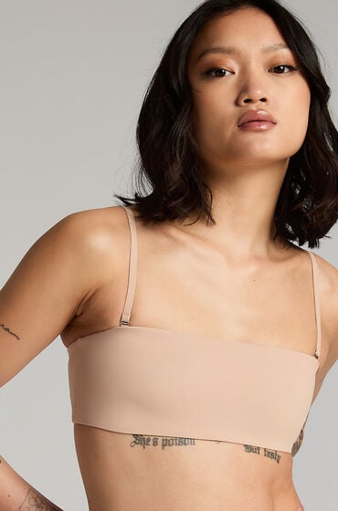 Hunkemöller Smooth Bandeau Bralette Beige