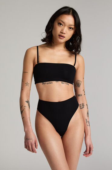 Hunkemöller Smooth Thong Black