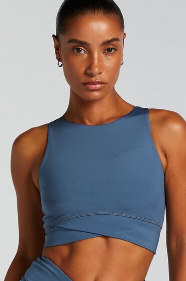 Hunkemöller HKMX Sports Bra Level 1 Blue