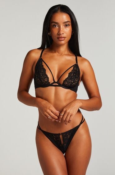 Hunkemöller Cinnamon Thong Black