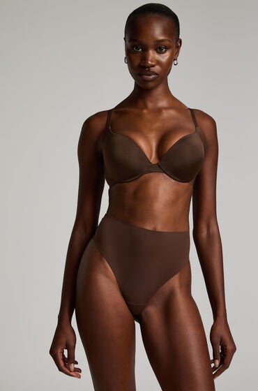 Hunkemöller Smooth Thong Brown