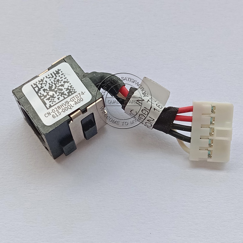 28HV9 028HV9 DC Power Input Jack In Cable for Dell Latitude 6430u DC30100LT00