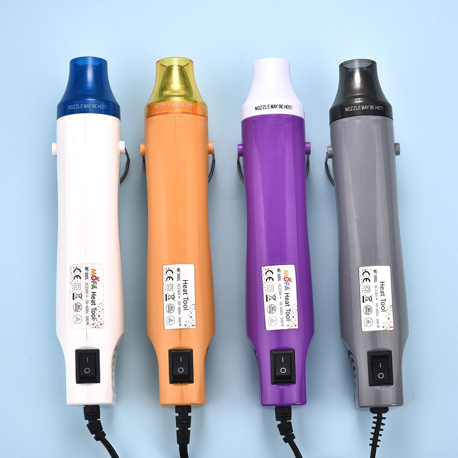 DIY Hot Air Gun DIY UV Resin Mold Jewelry Making Tool Electric 300W Heat Gun EU US Plug Wrap Blower Heater Dryer