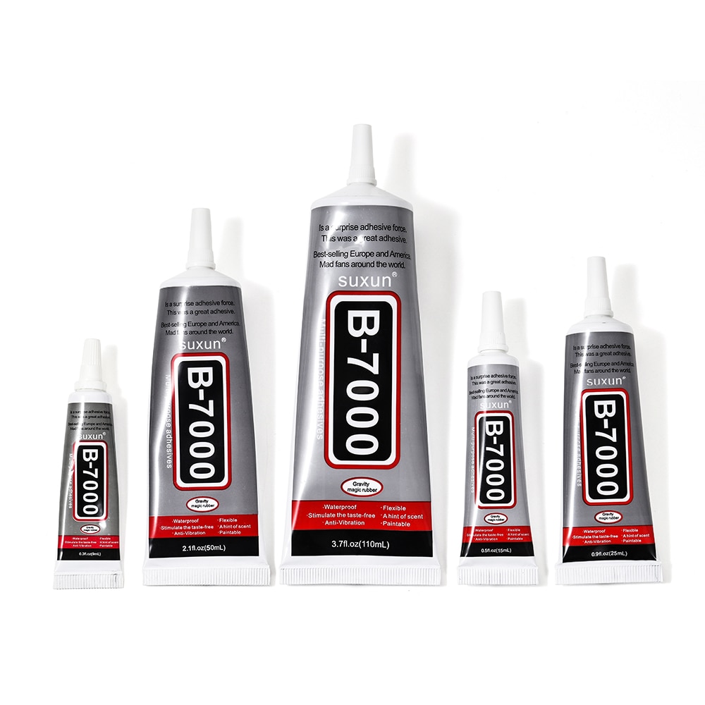 B7000 Glue 9/15/25/50/100ml Rhinestones Crystal Adhesive Needles Resin Crafts Glass Hotfix for DIY Jewelry Making Accessories
