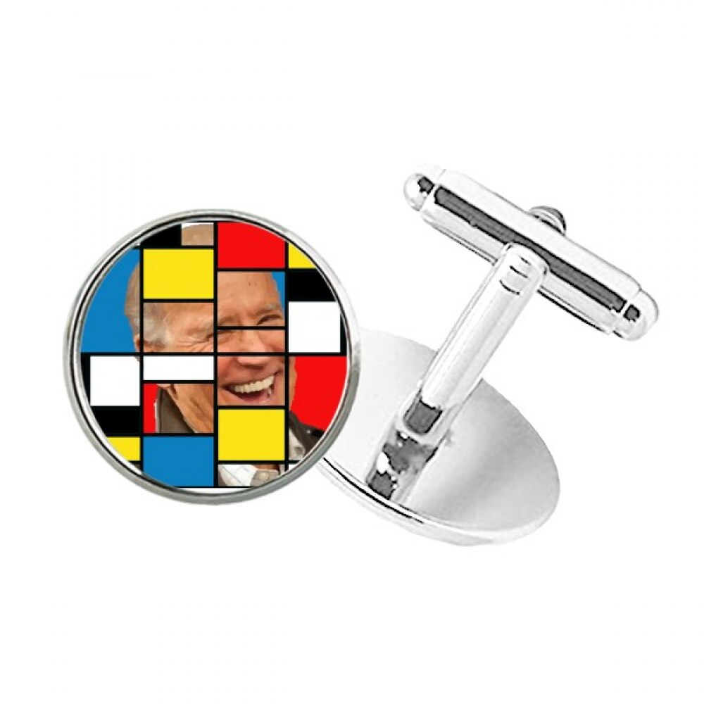 American USA President Hidden Mock Cuff Clip Stud Accessory Cufflinks Sleeve Button