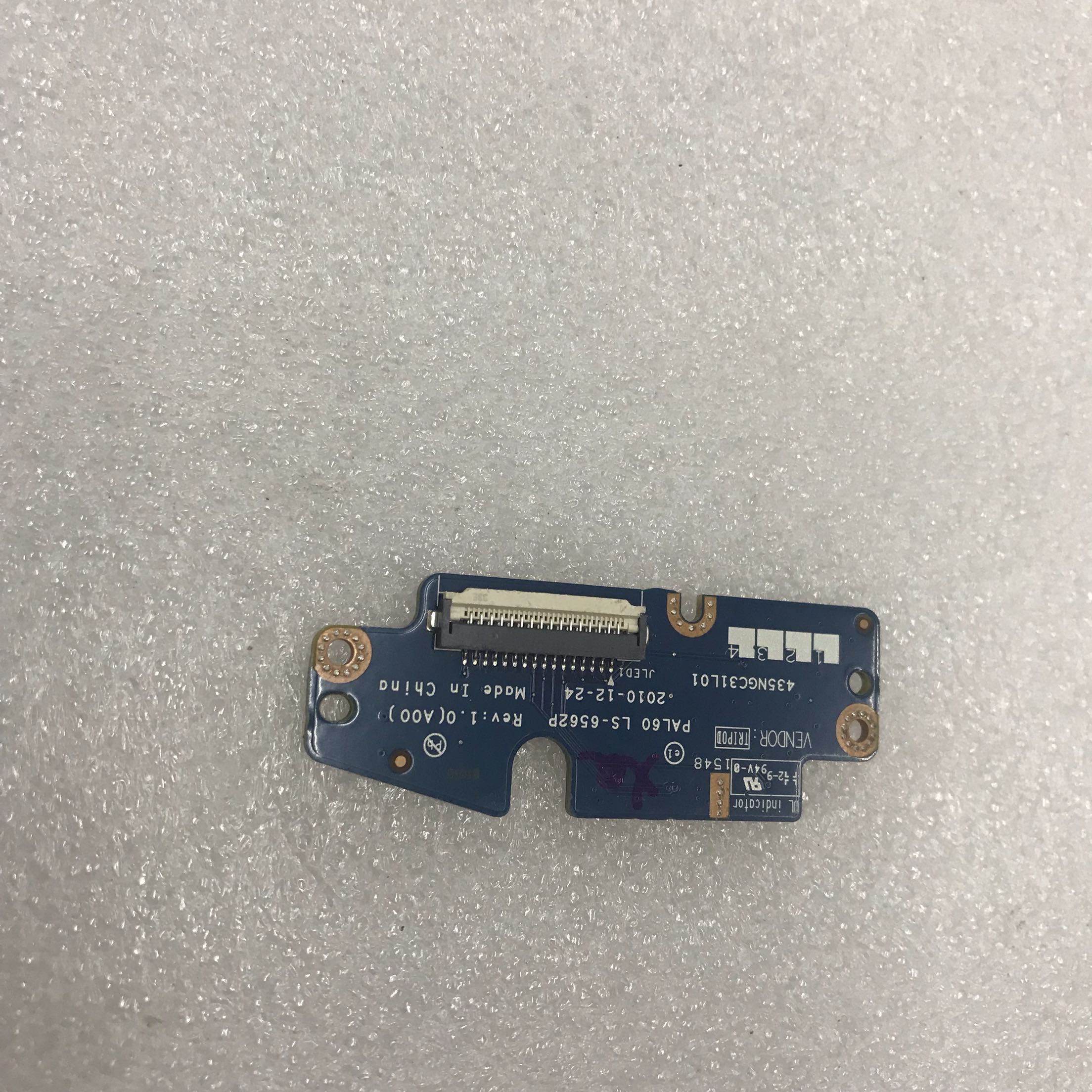 For Dell Latitude E6520 Mute and Volume Buttons Circuit Board with Cable LS-6562P