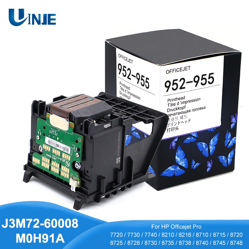 For HP 952 953 954 955 Printhead J3M72-60008 For HP 7740 8210 8216 8710 8715 8716 8720 8725 8730 8740 8745 7720 7730 Print Head
