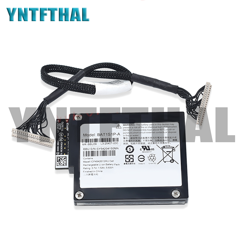 Used 81Y4491 Battery Backup Unit for SY23711160MA BAT1S1P-A IBBU09 with cable 90Y7309 For M5000 M5016 M5110 M5014 9261-8i