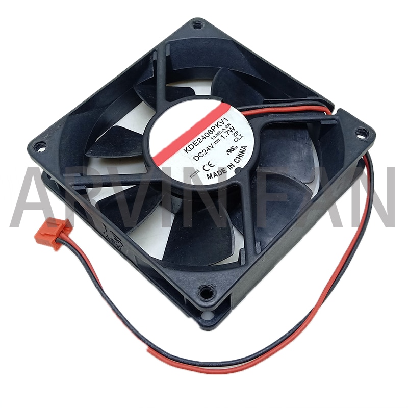 Original Silent Quiet 80mm Cooling Fan New KDE2408PKV1 24V 1.7W 8020 8cm Inverter Fan