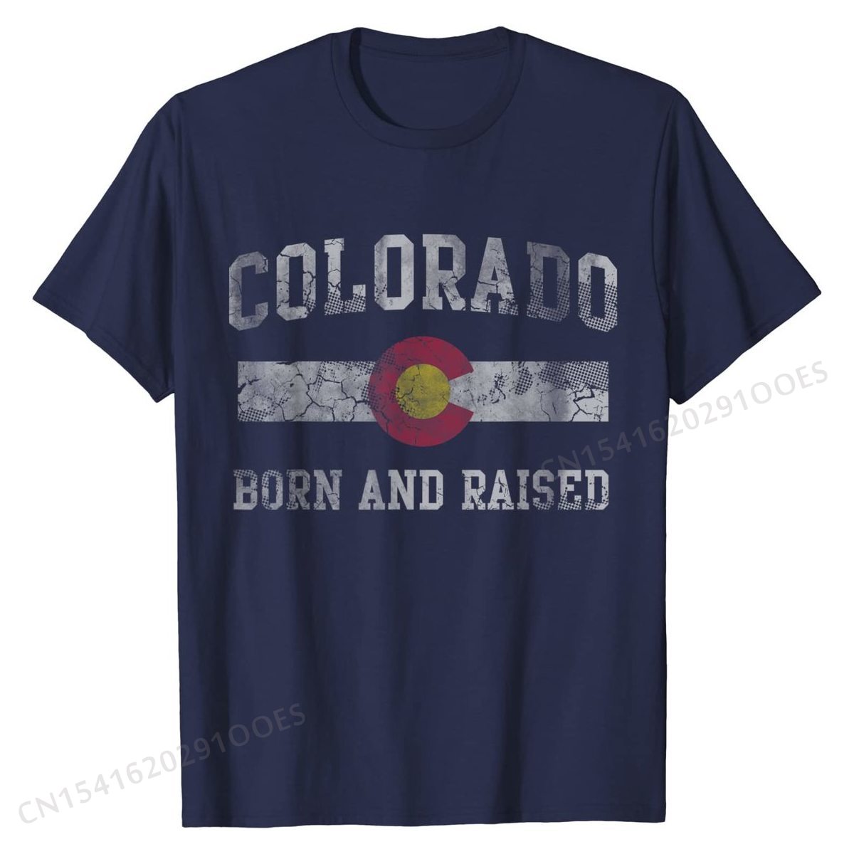 Colorado Born and Raised T-Shirt Men Women Kids Personalized Men T Shirts Fashion Cotton Tops Shirt Custom