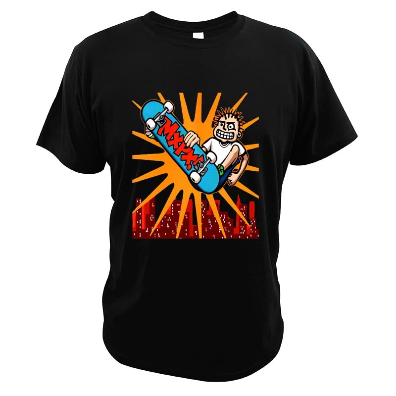 MxPx T-shirts American Pop Punk Band Funny Print T Shirt Summer High Quality 100% Cotton Gift Men Clothing EU Size