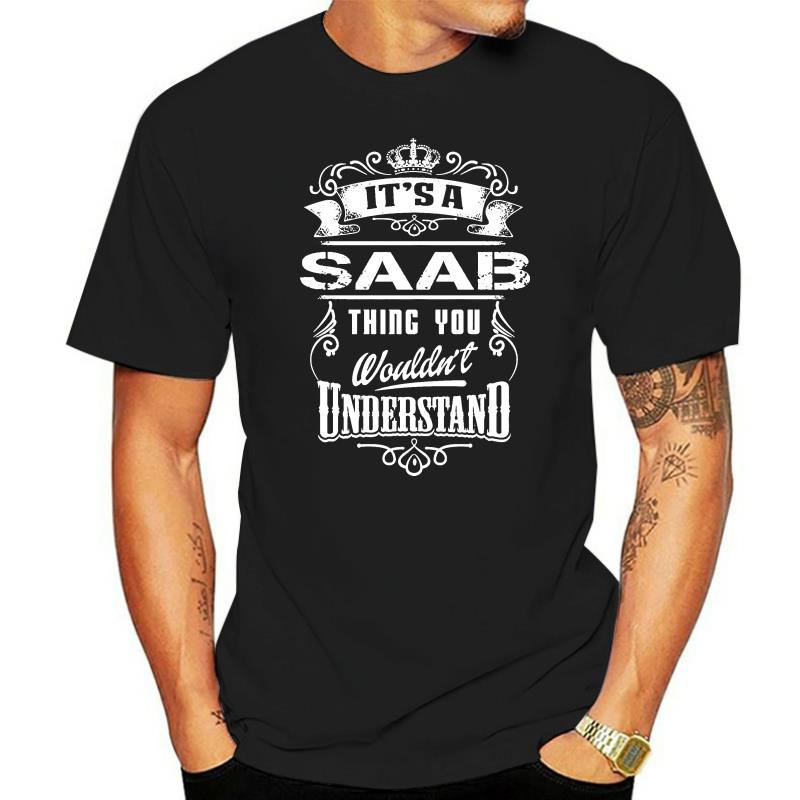 Saab Tshirt - 100% Preshrunk Comfortsoft Cotton - Tagless Tee MenFashion Cotton T Shirt women