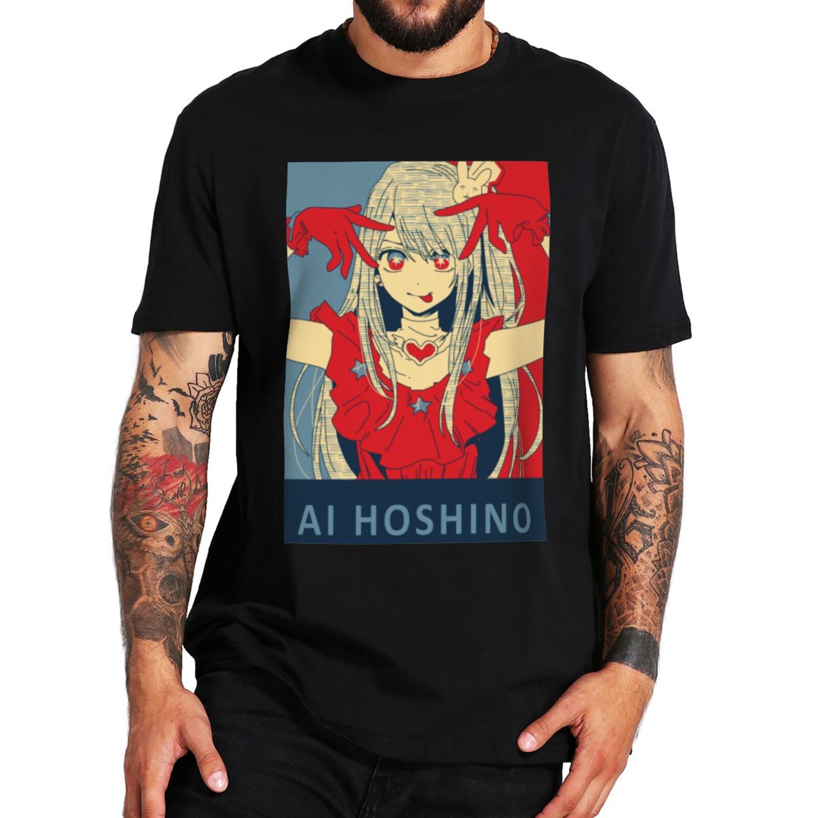 Oshi No Ko T-shirt 2023 Comedy Anime Manga Fans Gift Harajuku T Shirt For Men Women Casual 100% Cotton Unisex O-neck Tops