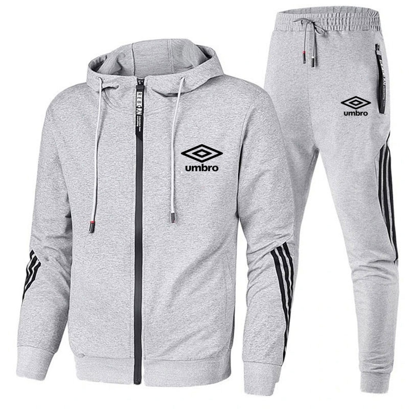2023 New Men's Casual Suit Men's Fitness Jogging Sports Suit Men's Hoodie+pants Set