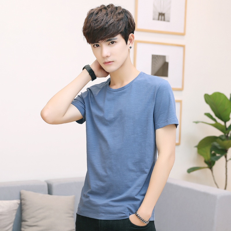 1001 - Summer men's short-sleeved suit 2020