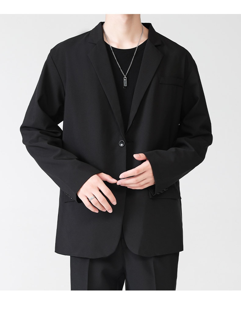 Lin3207- Professional business formal wedding casual work wedding jacket