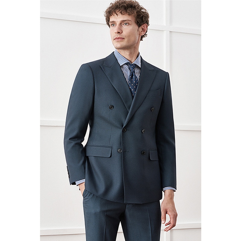 K-Men's loose fitting summer customized suit, casual