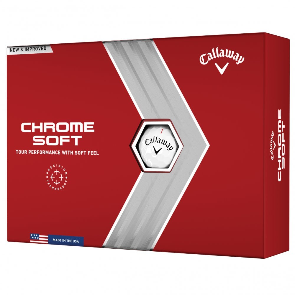 Callaway 2022 CHROME SOFT 22 Golf Balls - White