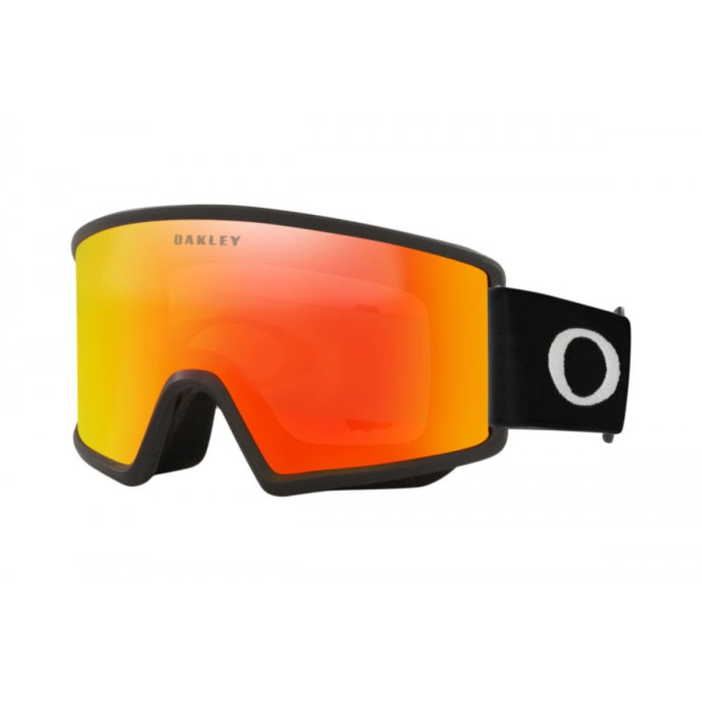 Oakley TARGET LINE L MATTE BLACK Fire Iridium Snow Goggles