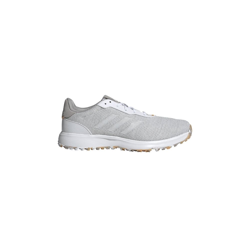 adidas S2G SL Golf Shoes - Grey3/White/HAZORA - UK12