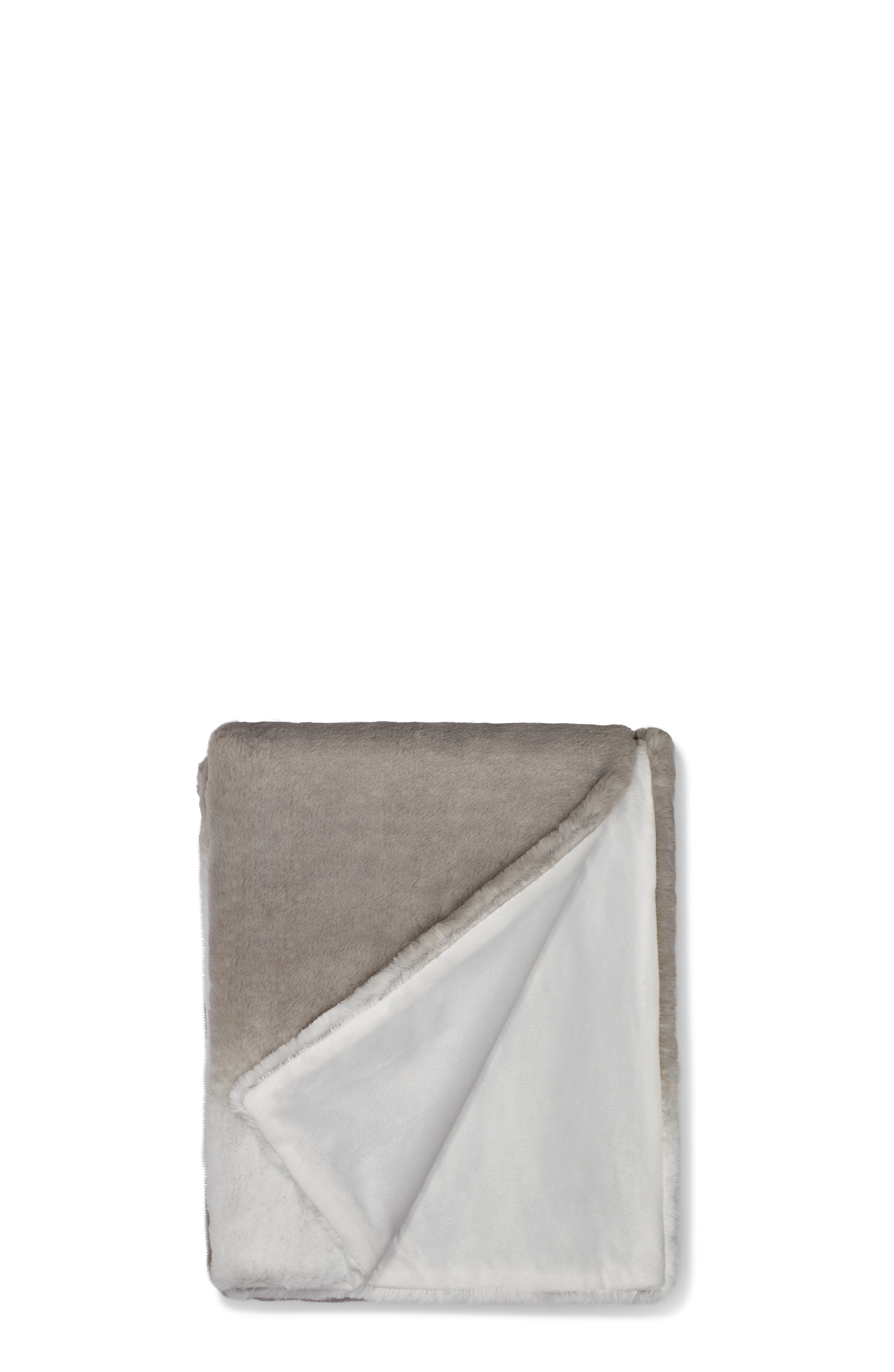 UGG Elliora 50" x 70" Throw for Home in Seal, Size NA, Faux Fur