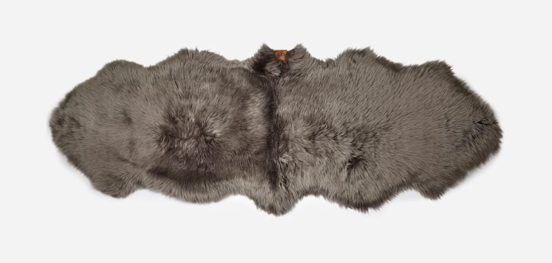 UGG® Sheepskin Double Rug for Home in Grey, Shearling