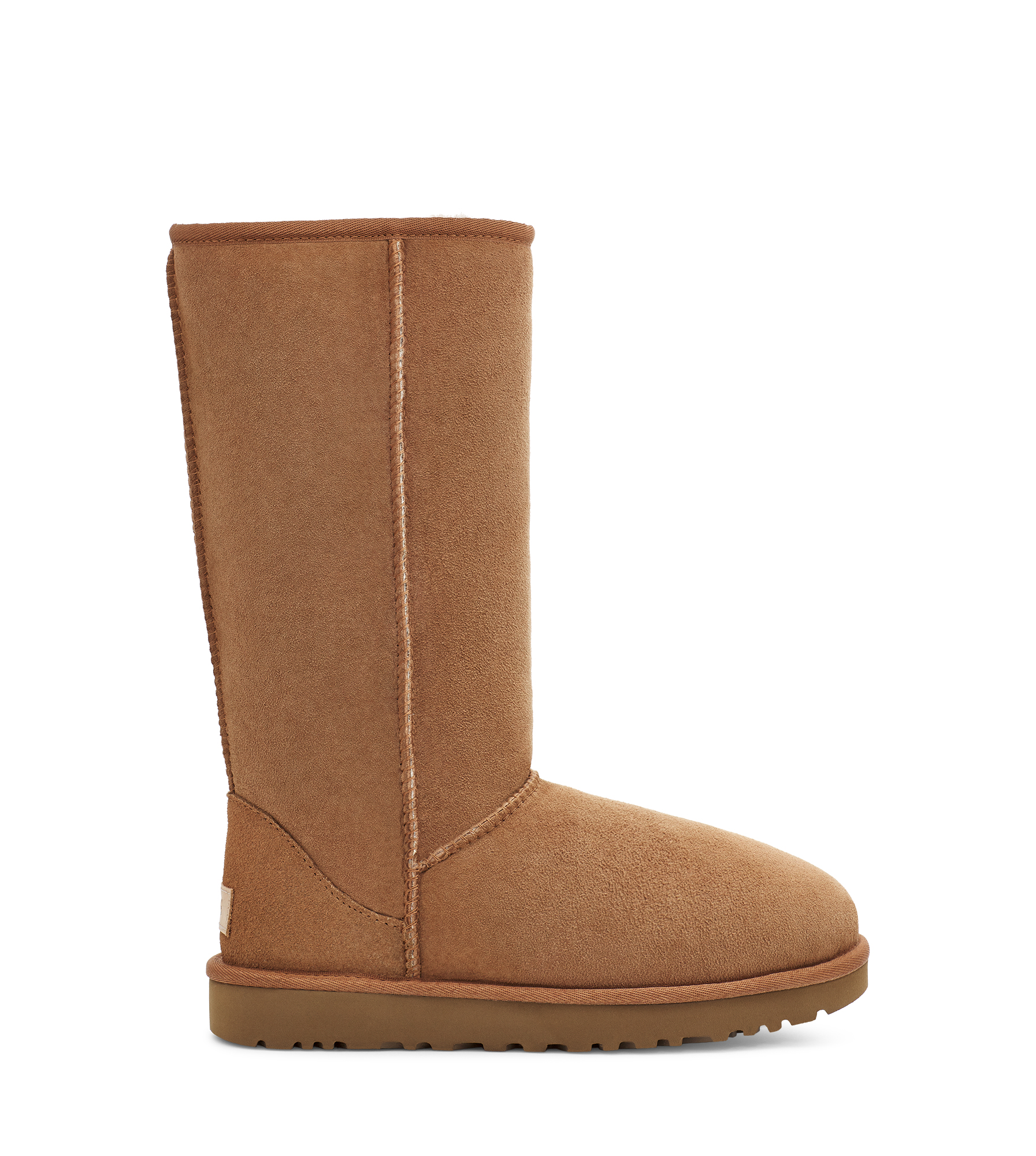 UGG® Classic Tall II Boot for Women in Brown, Size 3, Twinface/Polyester/Leather