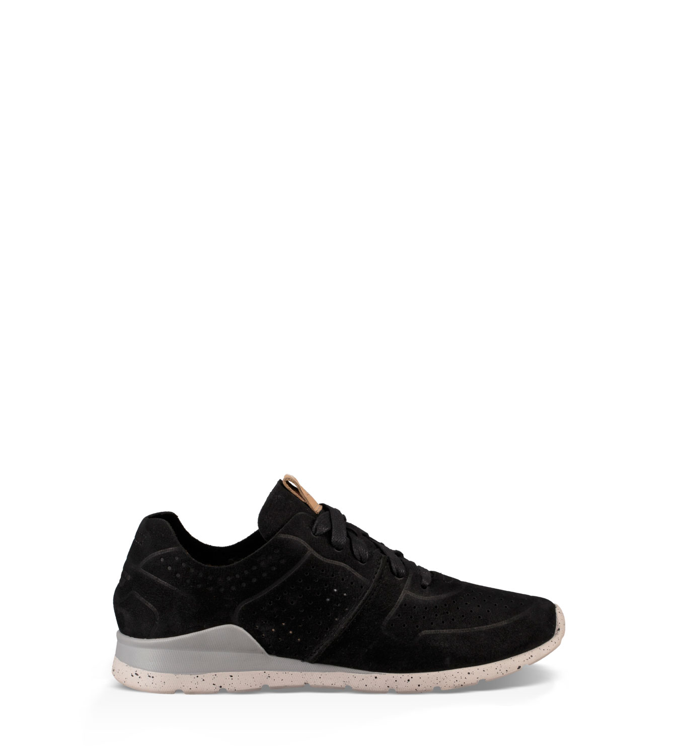 UGG Tye Trainer for Women in Black, Size 3, Leather