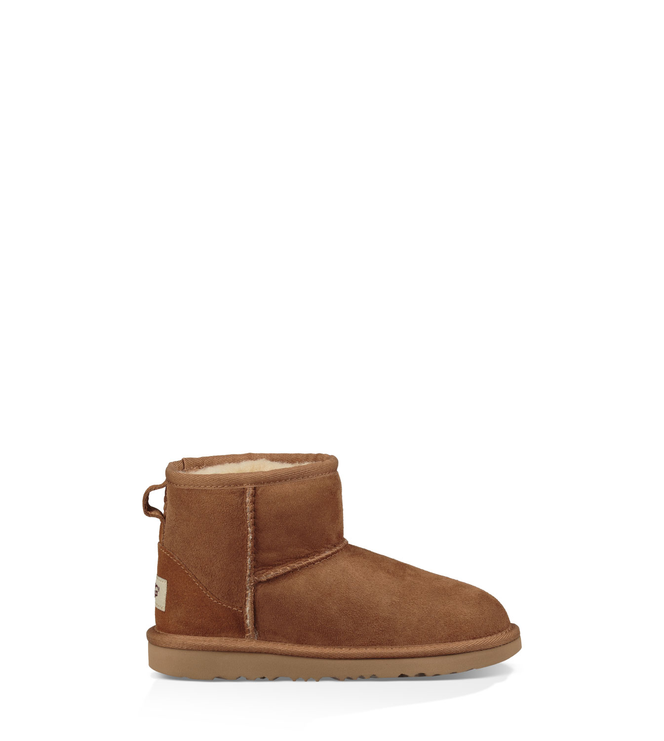 UGG® Classic Mini II Boot for Kids in Brown, Size 13K, Twinface/Polyester/Wool