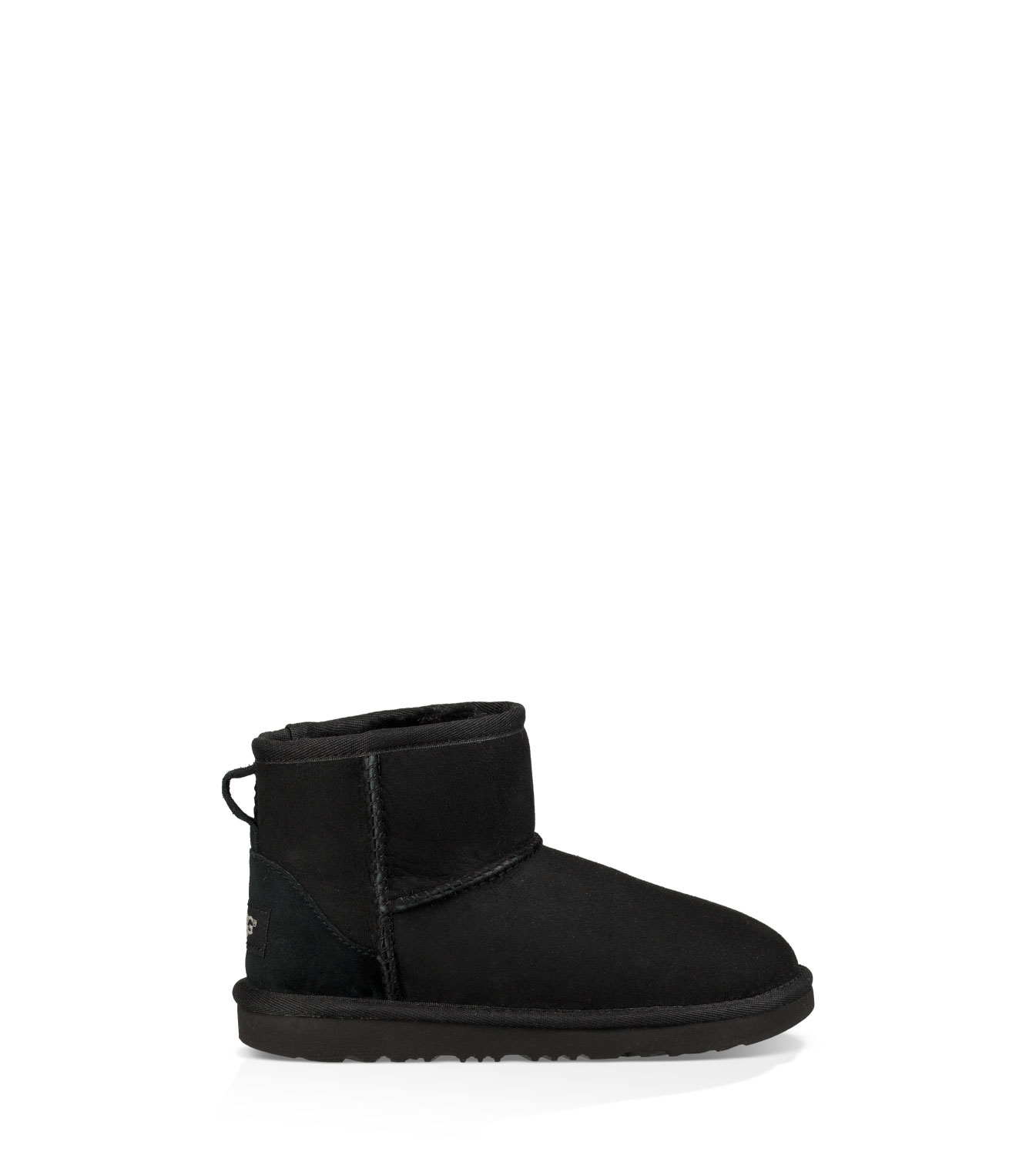UGG® Classic Mini II Boot for Kids in Black, Size 12K, Twinface/Polyester/Wool