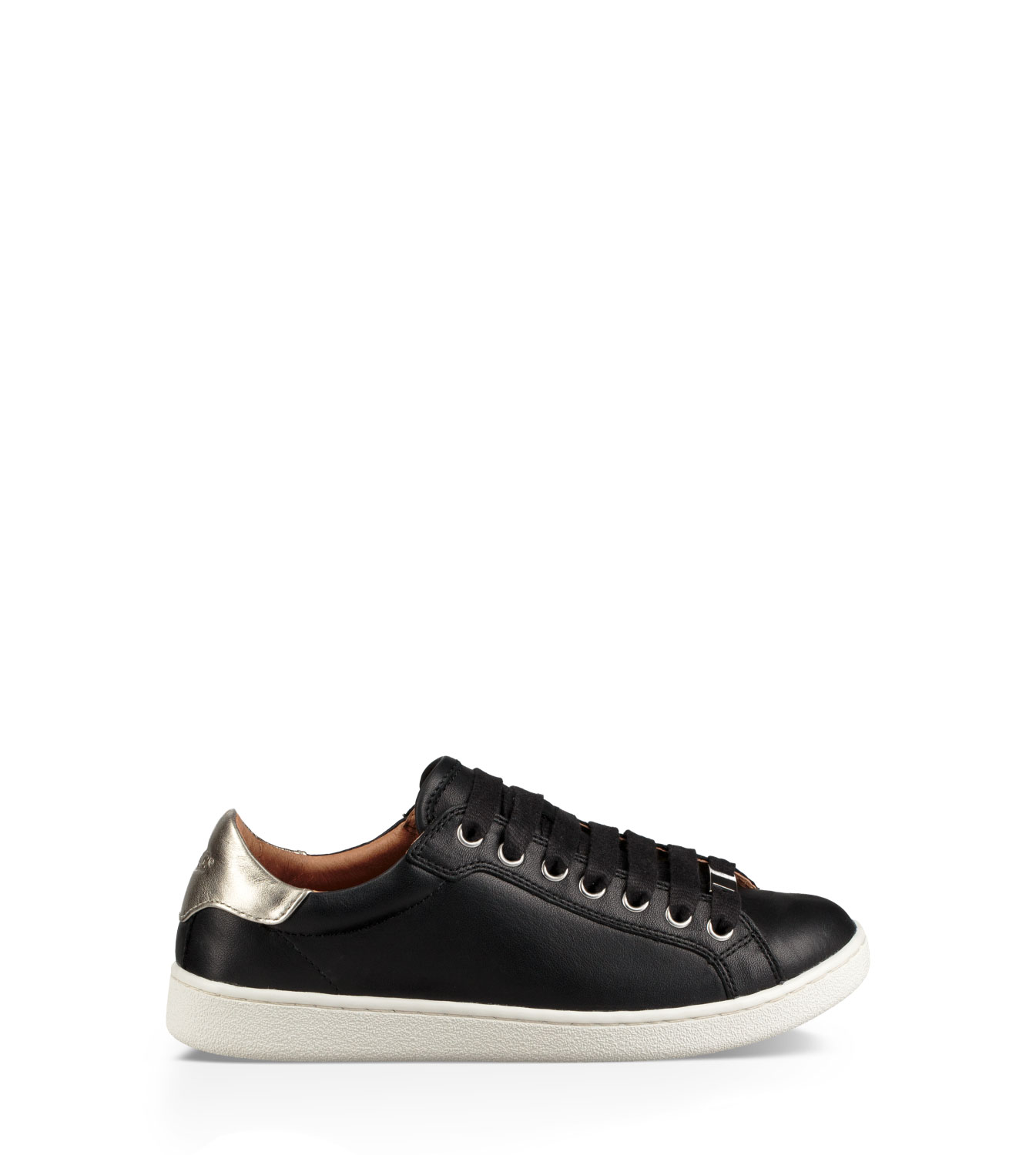 UGG Milo Trainer for Women in White, Size 4, Leather