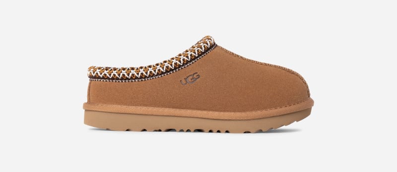 UGG® Tasman II for Kids in Brown, Size 13K, Suede/Polyester/Wool