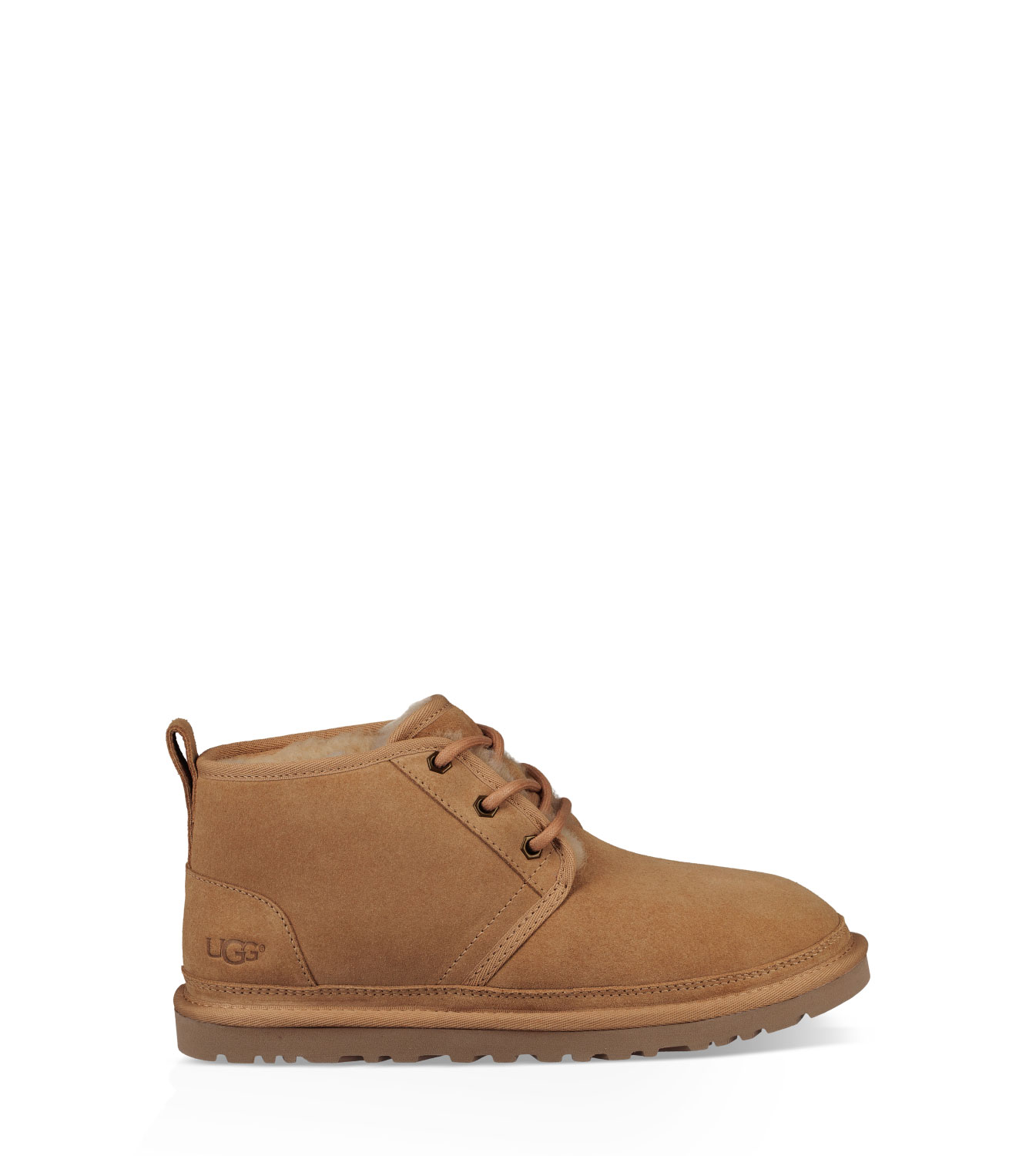 UGG® Neumel Boot for Women in Brown, Size 3, Suede/Polyester/Cotton
