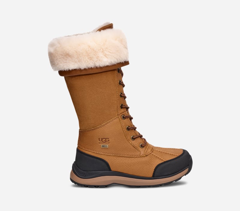 UGG® Adirondack III Tall Boot for Women in Brown, Size 5, Leather