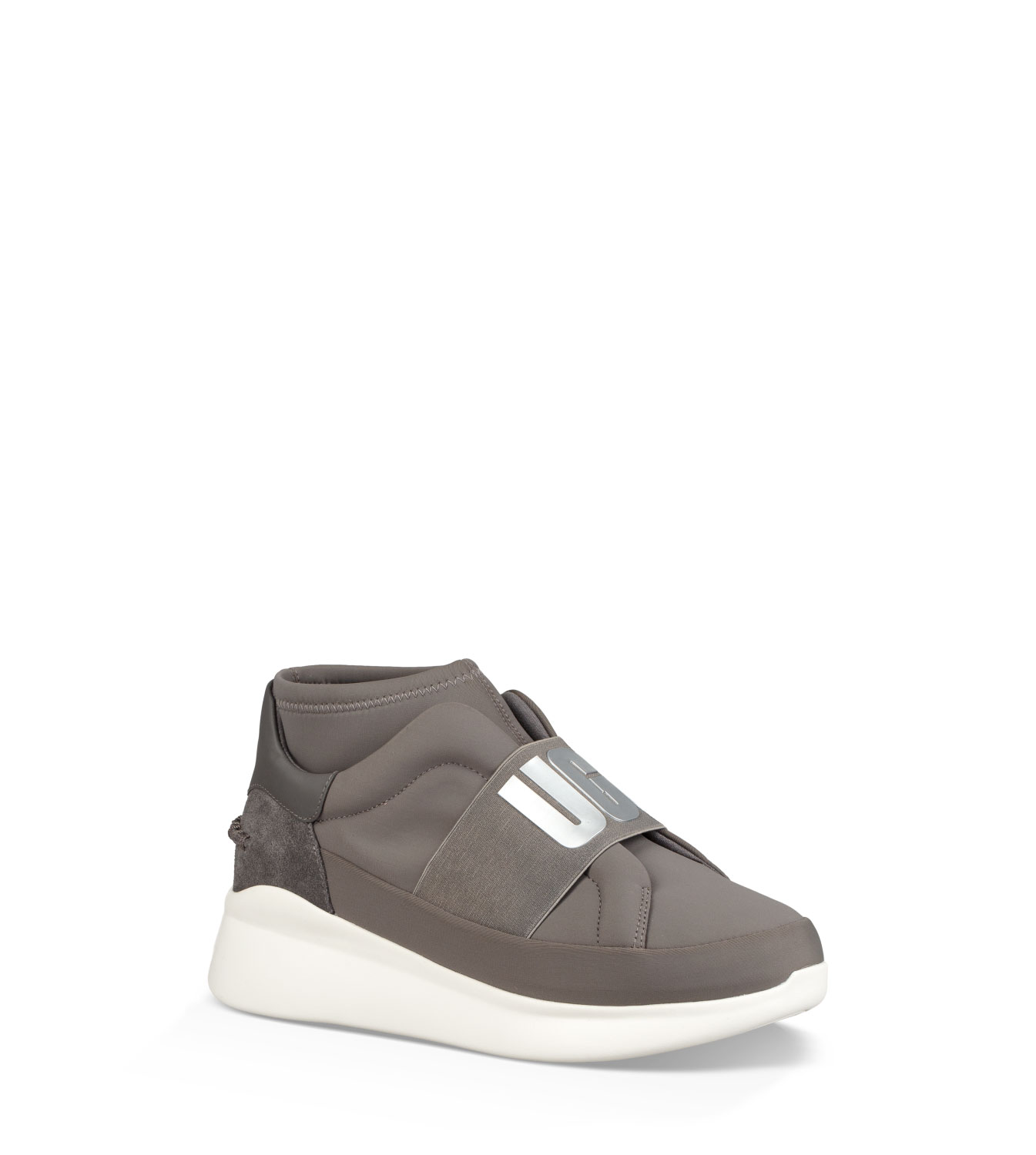 UGG Neutra Trainer for Women in Charcoal, Size 4, Textile