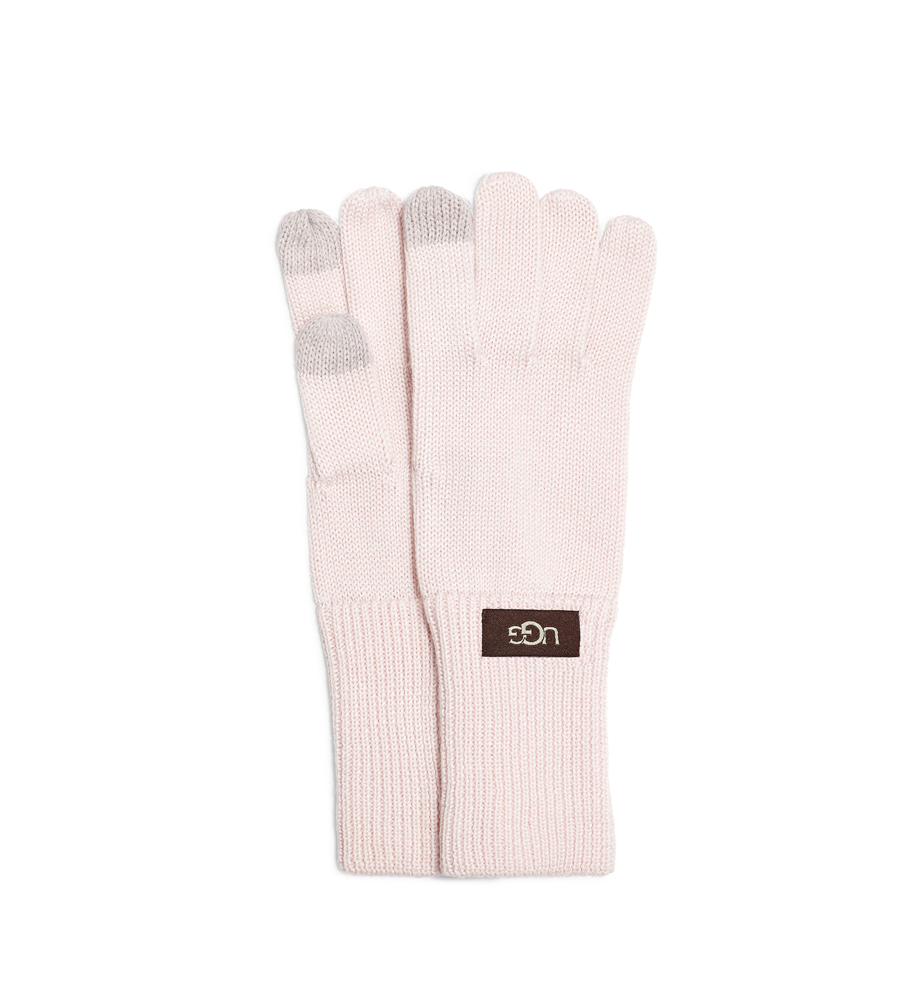 UGG Knit Glove for Women in Baby Pink, Size O/S, Polyester
