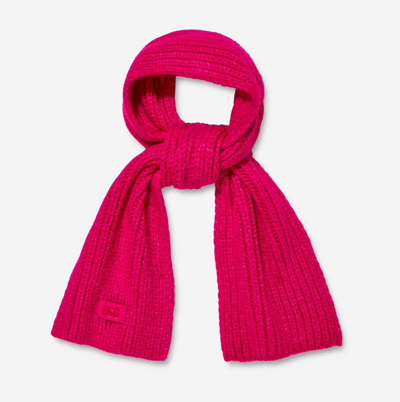 UGG® Chunky Scarf in Cerise, Size OS