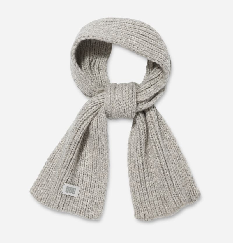 UGG® Chunky Scarf in Grey, Size OS
