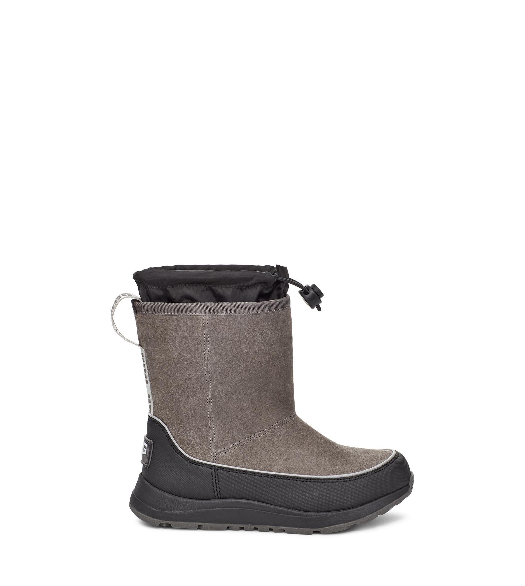 UGG Kirby Waterproof Boot for Kids in Brown, Size 3, Suede