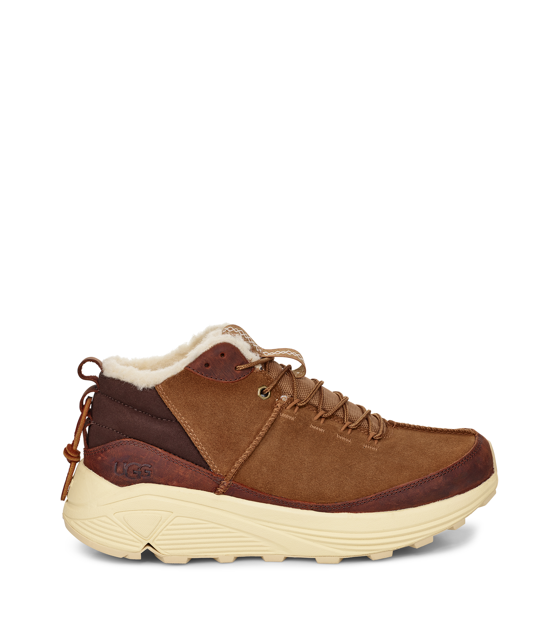 UGG Miwo High Trainer for Men in Brown, Size 7, Suede