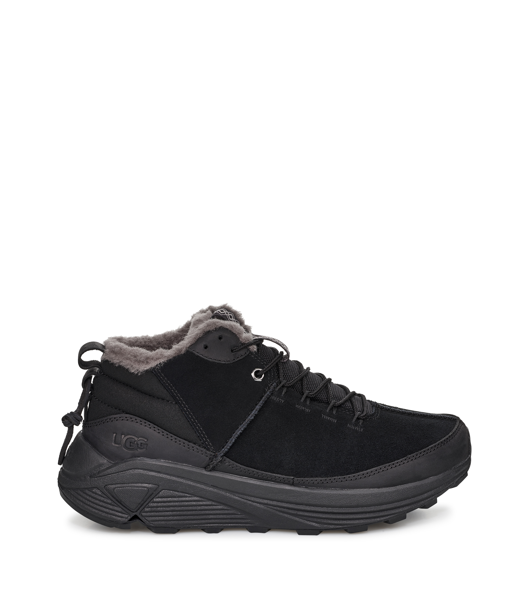 UGG Miwo High Trainer for Men in Brown, Size 6, Suede
