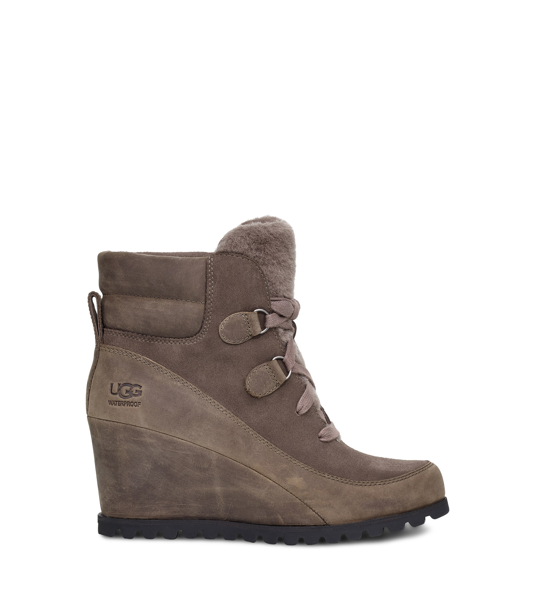 UGG Valory Boot for Women in Brown, Size 7, Suede