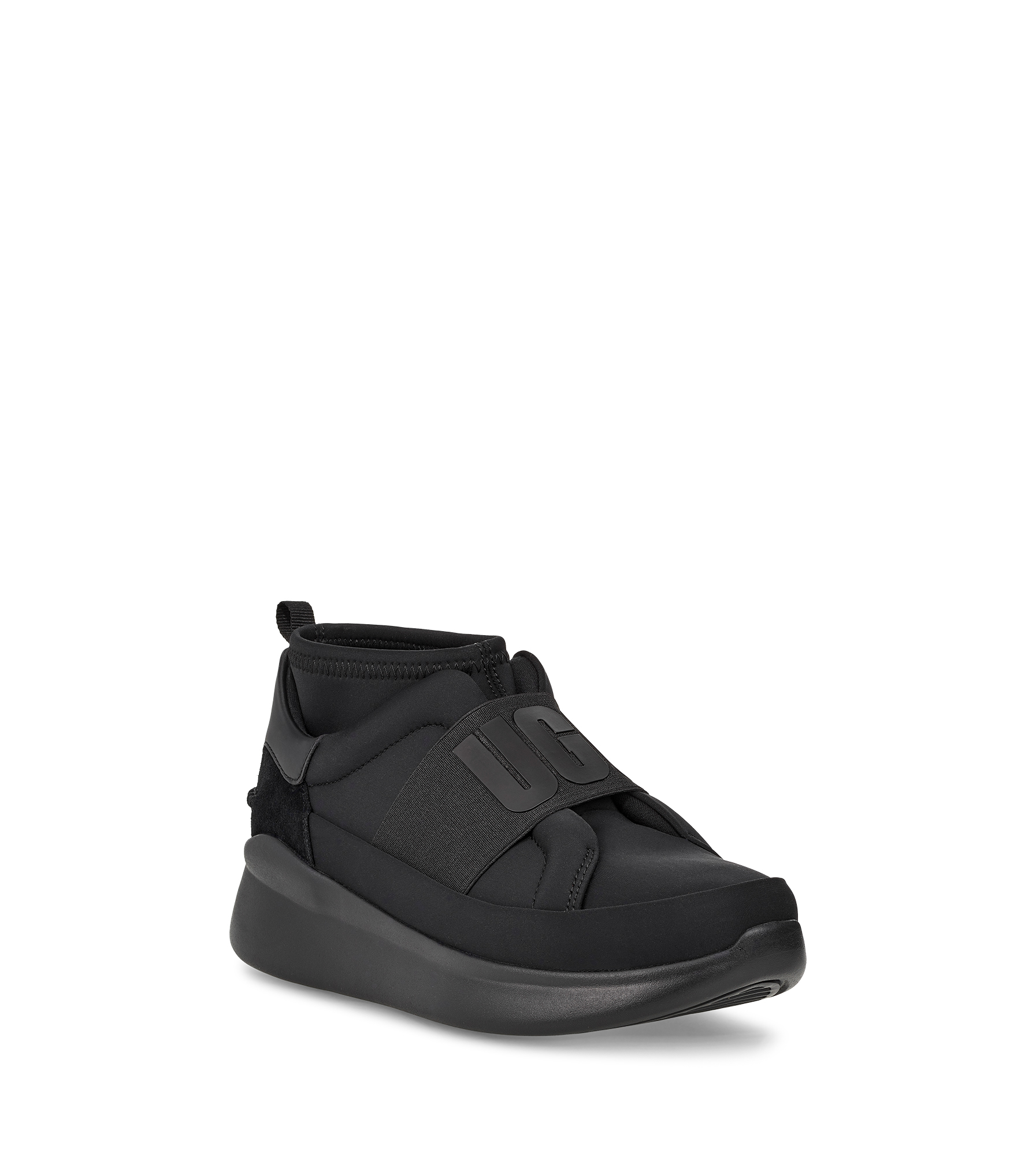 UGG Neutra Trainer for Women in Black/Black, Size 6, Textile