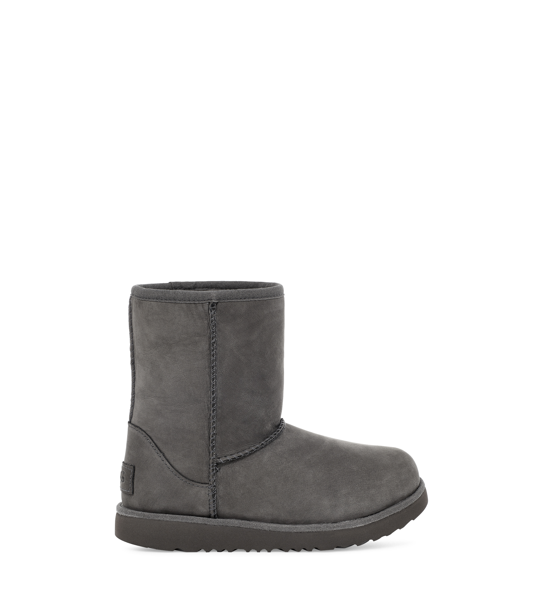 UGG Classic Short Weather Boot for Kids in Pink, Size 13, Leather