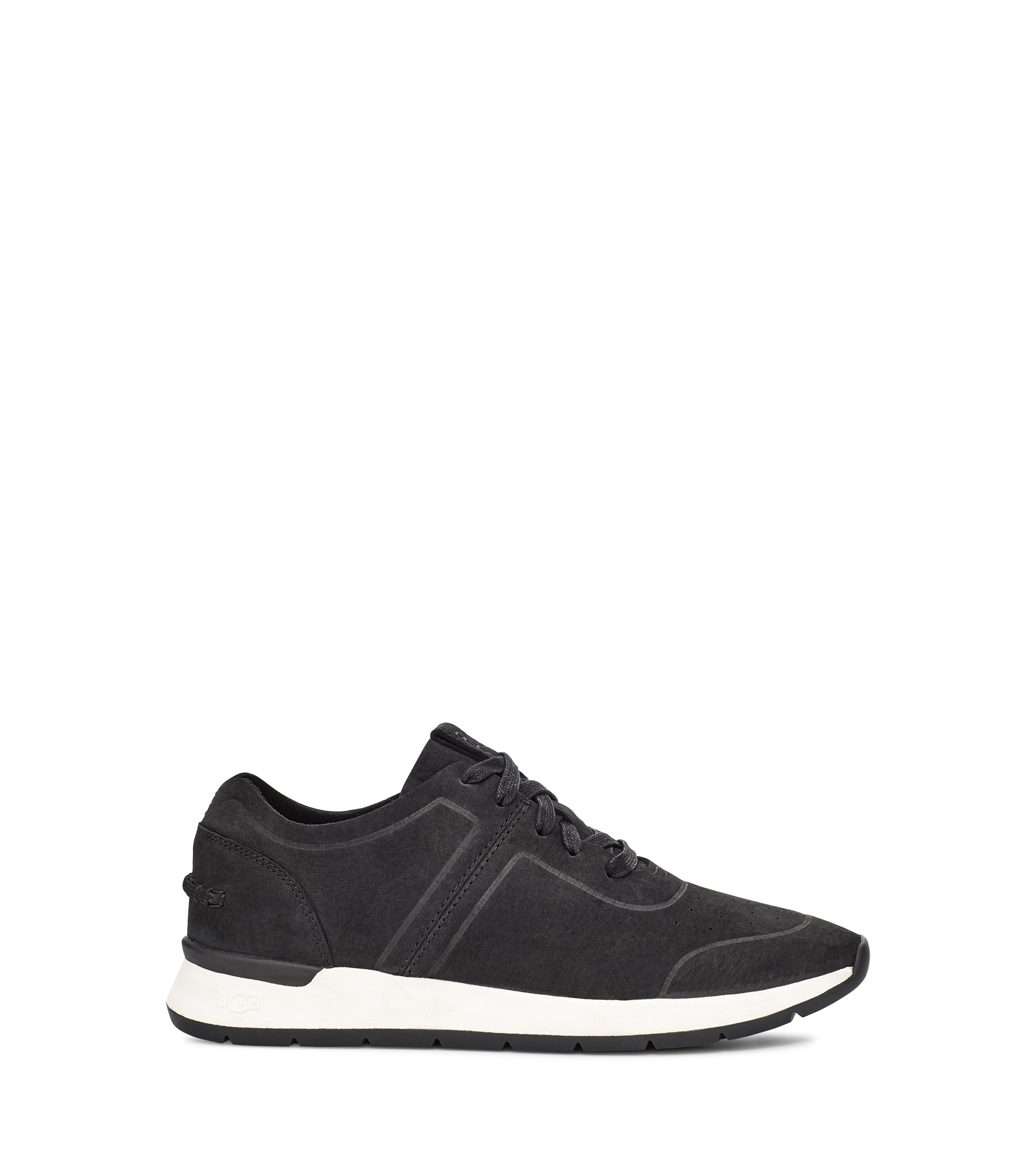 UGG Adaleen Trainer for Women in Black, Size 3, Leather